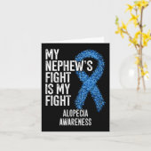 Haarverlies Mijn Neefjes Strijd Is Mijn Strijd Alo Kaart (Gele Bloem)