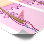 Haarverliesproces-Poster Poster (Hoek)