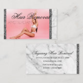 Haarverwijdering Visitekaartje (Voorkant / Achterkant)