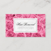 Haarverwijderingsmarmer Visitekaartje (Voorkant)