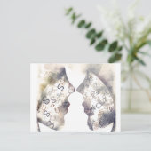 haas briefkaart (Staand voorkant)