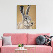haas canvas afdruk (Insitu (Woonkamer))