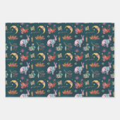 Haas en Moon Gradient Pastel Gothic Verpakking Pap Inpakpapier Vel (Voorkant 3)