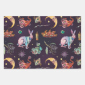 Haas en Moon Gradient Pastel Gothic Verpakking Pap Inpakpapier Vel (Voorkant 2)