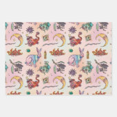Haas en Moon Gradient Pastel Gothic Verpakking Pap Inpakpapier Vel (Voorkant)