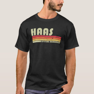 HAAS Surname Funny Retro 80S 90S Birthday T-shirt