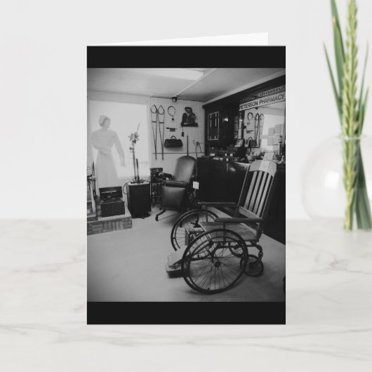 "Haast je langzaam" wenskaart voor een spoedig her Kaart (Voorkant)