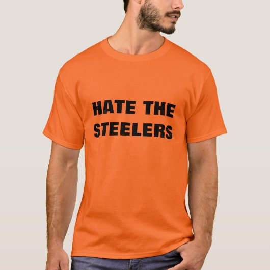 HAAT DE STEELERS T-SHIRT (Voorkant)