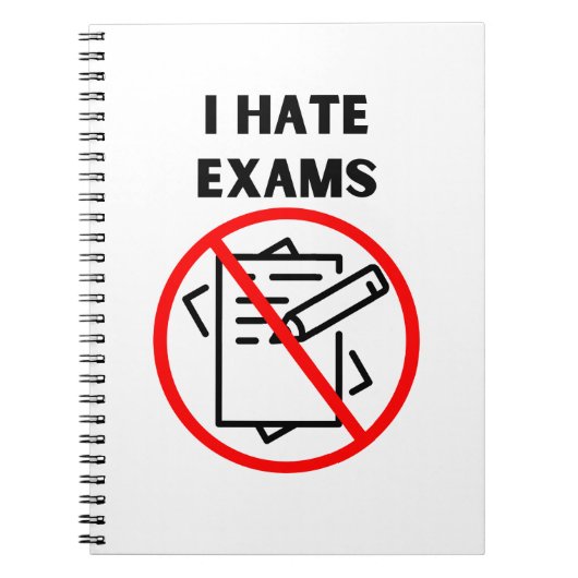 Haat examens notitieboek (Voorkant)