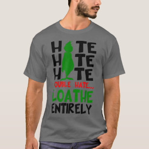 Haat haat dubbelhaat haat haat haat loslaat helema t-shirt