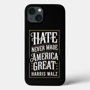 Haat heeft Amerika nooit groot gemaakt Kamala Harr iPhone 13 Hoesje