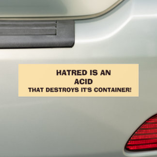 HAAT IS EEN ZUUR BUMPERSTICKER