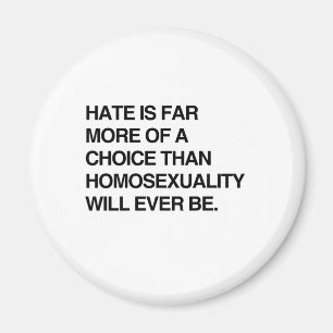 HAAT IS VEEL MEER KEUZE DAN HOMOSEKSUALITEIT MAGNEET