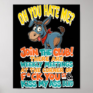 Haat Je Doe mee met de Club Er zijn wekelijkse ver Poster