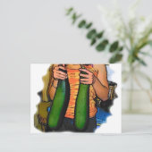 Haat mijn "Dubbele Z" Zucchinis niet! Briefkaart (Staand voorkant)