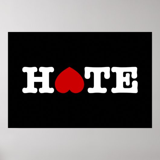 HAAT POSTER (Voorkant)