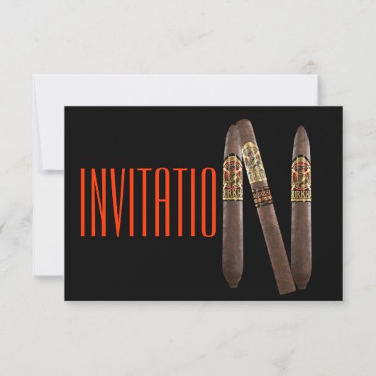 Habana Cigars Luxe Chic Invitation (Devant)