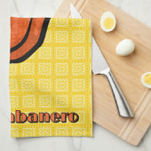 Habanero Chili Pepper Serviette de cuisine (Quart Plié)