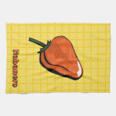Habanero Chili Pepper Serviette de cuisine (Horizontal)