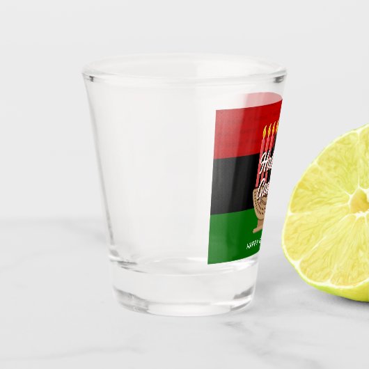 HABARI GANI Kwanzaa Shot Glas (Links)
