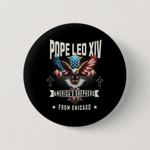 Habemus Papam 2025 Vaticaanse Verkiezing Leo XIV u Ronde Button 5,7 Cm