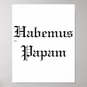 Habemus Papam Nieuw Pe Poster