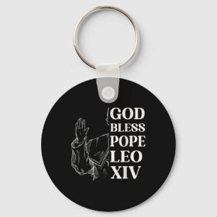 Habemus Papam Nieuwe Paus 2025 God Bless Pope Leo  Sleutelhanger