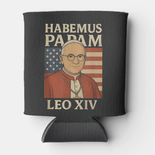 Habemus papam Paus Leo XIV Christelijke kerk Blikjeskoeler