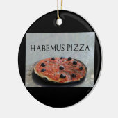 Habemus Pizza décoration de Noël (Gauche)