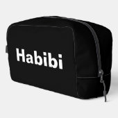 "Habibi" حبيبي één woord minimalisme Toilettasje (Rechterhoek)