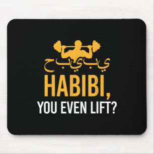 Habibi je tilt zelfs grappige fitness moslim gym H Muismat