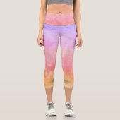 Habilement coloré aquarelle Leggings (Recto)