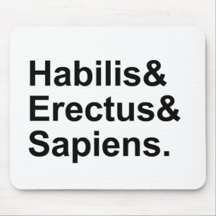 Habilis Erectus Sapiens   Leden van het geslacht H Muismat