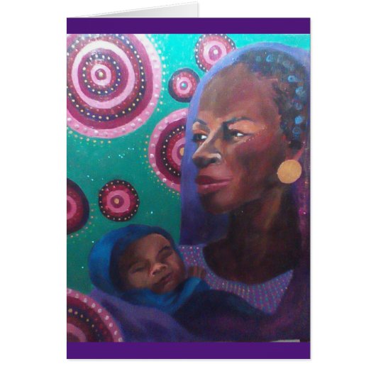 Habillé en Carte pour notes violet (Devant)