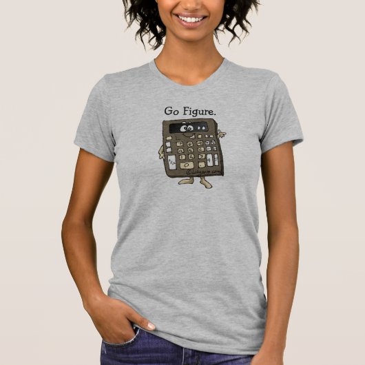 Habillement de T-shirt de calculatrice de bande (Devant)