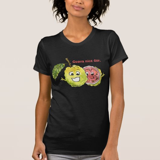 Habillement de T-shirt de fruit de bande dessinée (Devant)