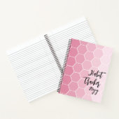 Habit Tracker Blush Pink Notitieboek (Binnen)