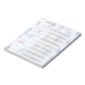 Habit Tracker Notitieblok (Gedraaid)