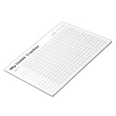 Habit Tracker Notitieblok (Schuin)