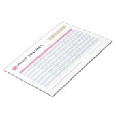 Habit Tracker Notitieblok (Schuin)