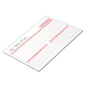 Habit Tracker Notitieblok (Schuin)