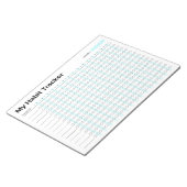 Habit Tracker Notitieblok (Schuin)