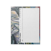 Habit Tracker Yosemite National Park Notitieblok (Gedraaid)