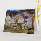 Habitat Préhistorique. Carte (Fleur jaune)