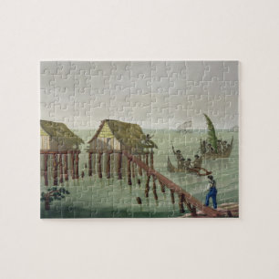 Habitats van de Papu-stam, Rawak, bord 22 voor Legpuzzel