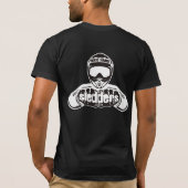 "Habitual Offender" Black Sledders.com T-shirt (Achterkant)