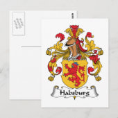 Habsburg Family Crest Briefkaart (Voorkant / Achterkant)