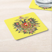 Habsburg Wapenstilte Onderzetter (Schuin)