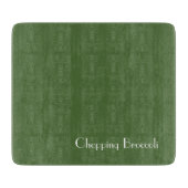 Hachage de la planche à découper de brocoli (Devant)