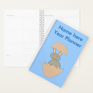 Hachage de lapin de l'oeuf Weird Custom Planner
